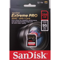 Sandisk 256Gb Extreme Pro Sdxc Memory Card Up To 95 Mb/S, Class 10, U3, V30-Sdsdxxg-256G-Gn4In
