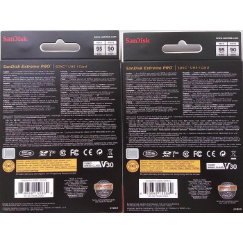 Sandisk 256Gb Extreme Pro Sdxc Memory Card Up To 95 Mb/S, Class 10, U3, V30-Sdsdxxg-256G-Gn4In