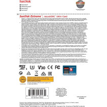 SanDisk 64GB Extreme for Mobile Gaming microSD UHS-I Card - C10, U3, V30, 4K, A2, Micro SD - SDSQXA2-064G-GN6GN