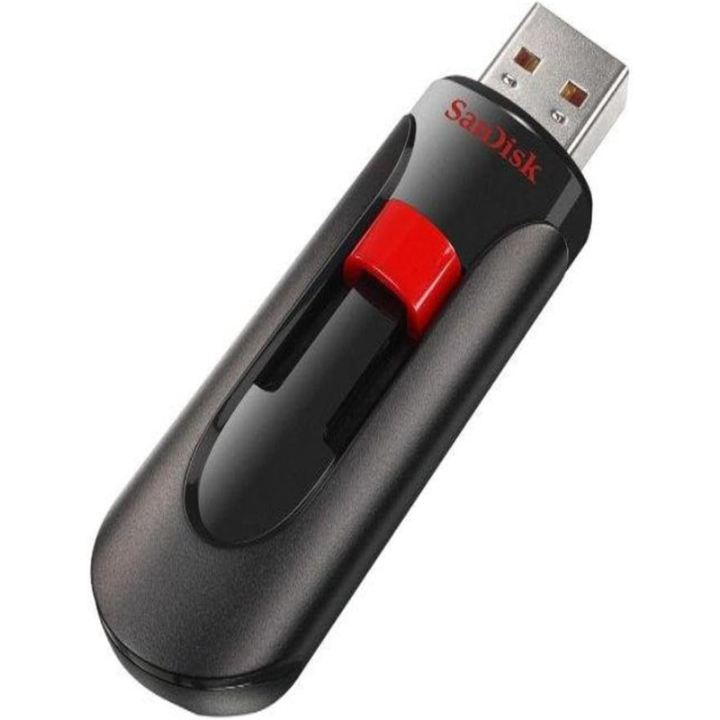 SanDisk Cruzer Glide USB 32GB Flash Drive (SDCZ60-032G-A46)