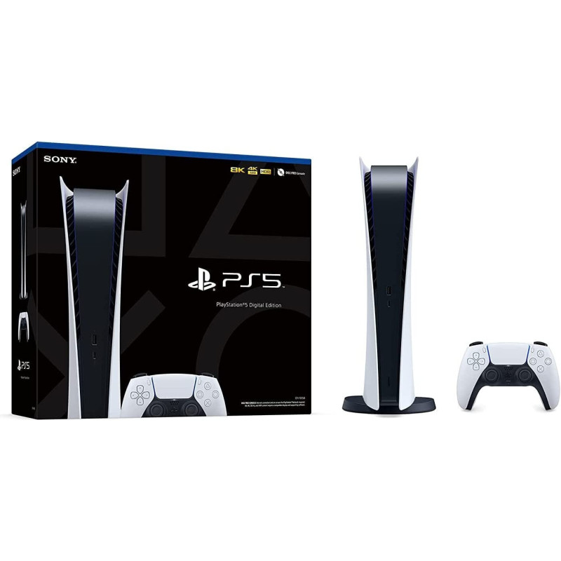 Sony PlayStation 5 Digital Edition Console With Controller - International Version