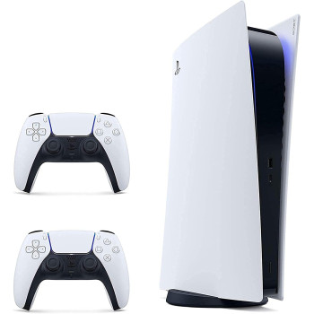 Sony Playstation 5 Digital Console Bundle With Extra DualSense Controller