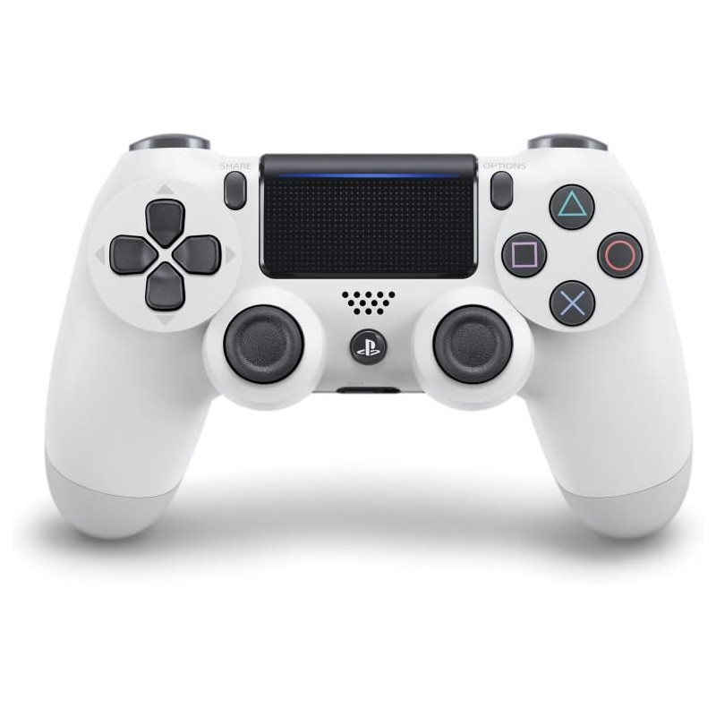 Playstation Sony PS4 Dualshock 4 Controller, White (Official Version)