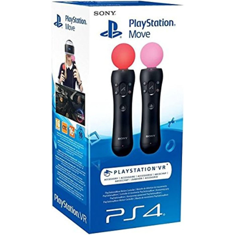 Sony PlayStation Move Motion Controller - Twin Pack For PlayStation 4 / VR