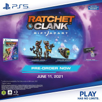 Playstation Ratchet Clank: Rift Apart (Ps5) With Dlc And Phone Ring (UAE Version)