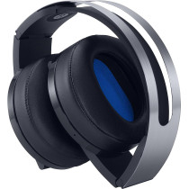 Sony PlayStation 4 Platinum Wireless Headset, Black/Silver (PS4)