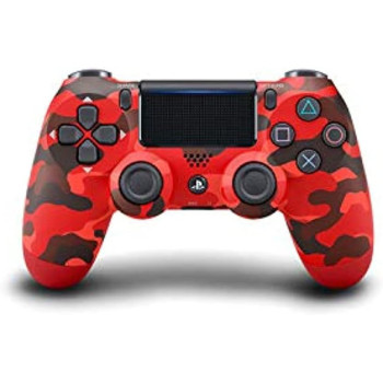 Playstation Sony PS4 DualShock 4 Wireless Controller, Red Camou (PS4)
