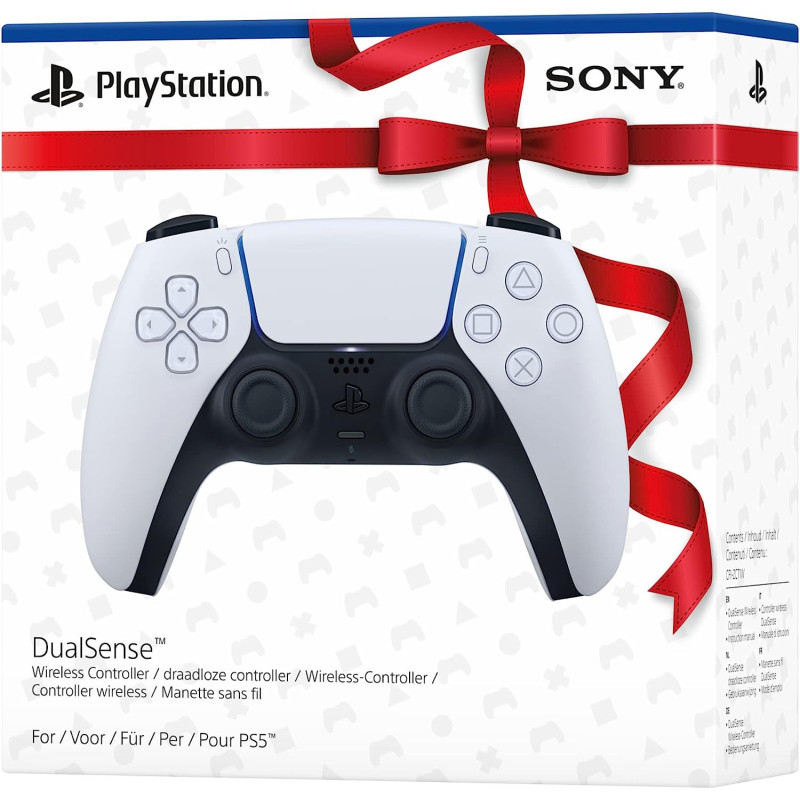 PlayStation 5 DualSense Wireless Controller Gift Edition, (UAE Version) - White