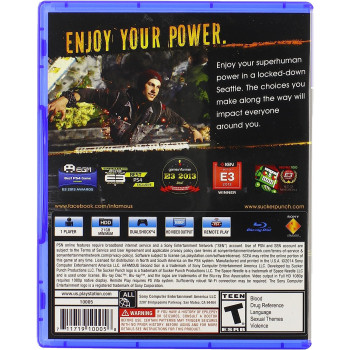 Infamous: Second Son by SuckerPunch (2014) Open Region - PlayStation 4 10005