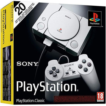 PlayStation Classic (with 20 Pre-Loaded Games)