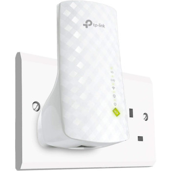 Tp-Link Ac750 Wifi Extender, Covers Up To 1200 Sq.Ft And 20 Devices Up To 750Mbps| Dual Band Wifi Range Extender, Wifi Booster To Extend Range Of Wifi Internet Connection (Re220)