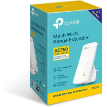 Tp-Link Ac750 Wifi Extender, Covers Up To 1200 Sq.Ft And 20 Devices Up To 750Mbps| Dual Band Wifi Range Extender, Wifi Booster To Extend Range Of Wifi Internet Connection (Re220)