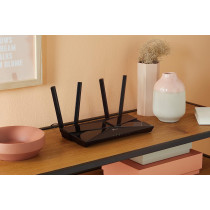 TP-Link Archer AX10 Next-Gen Wi-Fi 6 Router, AX1500 Mbps Gigabit Dual Band Wireless, OneMesh Supported, Beamforming MU-MIMO, Ideal for Gaming Xbox/PS5/Steam and 4K, Works with Alexa