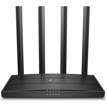TP-Link AC1200 Wireless Dual Band Full Gigabit Wi-Fi Router, Wi-Fi Speed Up to 867 Mbps/5 GHz + 300 Mbps/2.4 GHz, 4+1 Gigabit Ports, Dual-Core CPU, Parental Control, Easy setup (Archer C6)