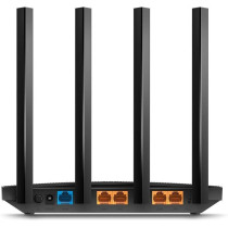 TP-Link AC1200 Wireless Dual Band Full Gigabit Wi-Fi Router, Wi-Fi Speed Up to 867 Mbps/5 GHz + 300 Mbps/2.4 GHz, 4+1 Gigabit Ports, Dual-Core CPU, Parental Control, Easy setup (Archer C6)
