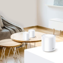 TP-Link Deco X60 AX3000 Whole Home Mesh Wi-Fi 6 System, Up to 7,000 Sq ft Coverage, 1 GHz Quad-Core CPU, Compatible with Amazon Alexa, HomeShield Security, Pack of 3