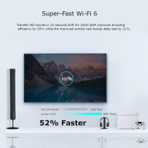 TP-Link Next-Gen Wi-Fi 6 AX1800 Mbps Gigabit Dual Band Wireless Router, OneMesh Supported, Dual-Core CPU, Ideal for Gaming Xbox/PS4/Steam, Plug and Play (Archer AX23)