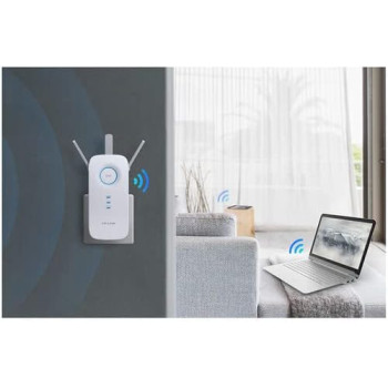 TP-Link AC1750 WiFi Extender (RE450), PCMag Editor's Choice, Up to 1750Mbps, Dual Band WiFi Repeater, Internet Booster, Extend WiFi Range further