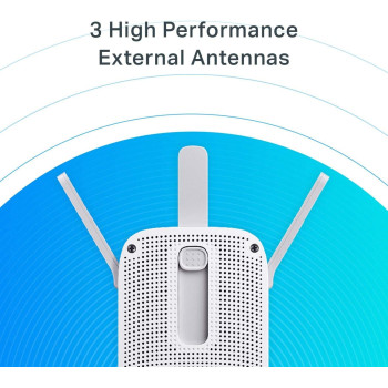 TP-Link AC1750 WiFi Extender (RE450), PCMag Editor's Choice, Up to 1750Mbps, Dual Band WiFi Repeater, Internet Booster, Extend WiFi Range further