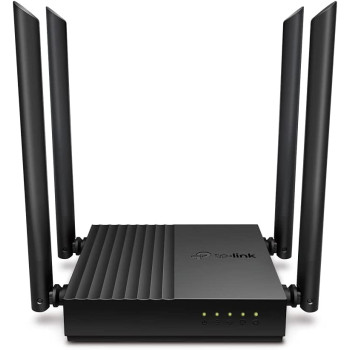TP-Link AC1200 Dual-Band Gigabit Wi-Fi Router, Wi-Fi Speed up to 1200 Mbps, 4 Gbps LAN Ports, Advanced security with WPA3, with MU-MIMO, Beamforming Smart Connect