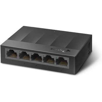 Tp-Link Litewave 5 Port Gigabit Ethernet Switch, Desktop Ethernet Splitter, Plastic Case, Unshielded Network Switch, Plug Play, Fanless Quiet, Unmanaged (Ls1005G)
