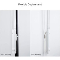 TP-Link EAP110-Outdoor V3, Omada N300 Wireless Outdoor Access Point, WiFi Coverage up to 200 meters| Passive PoE w/Free PoE Injector, SDN Integrated, Cloud Access Omada App, White