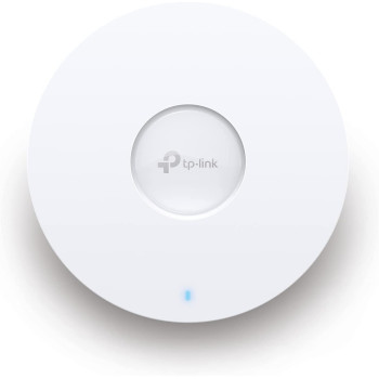 TP Link EAP650 Omada WiFi 6 AX3000 Wireless Gigabit Ceiling Mount Access Point Support Mesh, OFDMA, Seamless Roaming, HE160 MU MIMO SDN Integrated Cloud Access Omada App PoE+ Powered, White