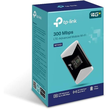 TP-Link M7450 300Mbps 4G LTE-Advanced Mobile Wi-Fi with Screen