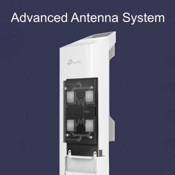 TP-Link CPE510 5GHz 300Mbps Long Range Outdoor CPE for PtP and PtMP Transmission, Point to Point Wireless Bridge, 13dBi, 15km+, Passive PoE Powered with Free PoE Injector, Pharos Control