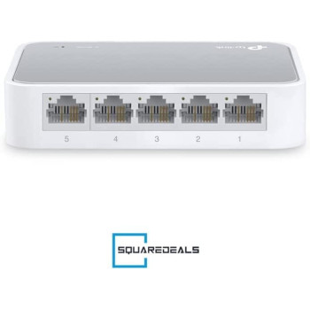 Tp-Link 5-Port 10/100Mbps Desktop Switch [Tl-Sf1005D]