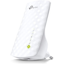TP Link RE200 AC750 Universal Dual Band Range Extender, Broadband/Wi Fi Extender, Wi Fi Booster/Hotspot with Ethernet Port, Plug and Play, Smart Signal Indicator, UK Plug, white, 11AC
