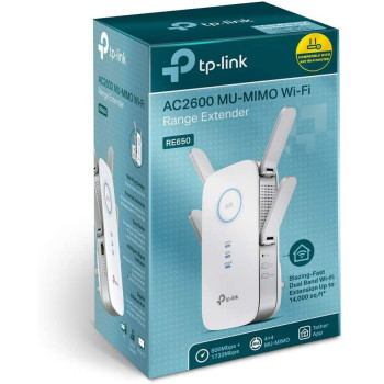 TPLINK RE650 AC2600 MU-MIMU Wi-Fi Range Extender Upgrade version