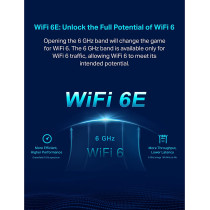 TP-Link Deco AXE5400 Tri Band WiFi 6E Mesh System, Black and White, Deco XE75(3-pack)_US