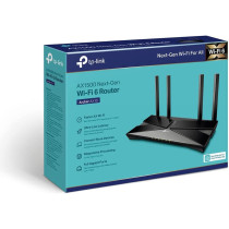 TP Link WiFi 6 AX1500 Archer AX10,Smart WiFi,Triple Core CPU, Gigabit, Dual Band, OFDMA, MU MIMO, Works with Alexa, Wireless Router, Black