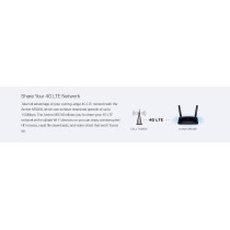 TP-Link TL-MR6400 300 Mbps 4G Mobile Wi-Fi Router, SIM Slot Unlocked, No Configuration Required, Removable External Wi-Fi Antennas, UK Plug, Black