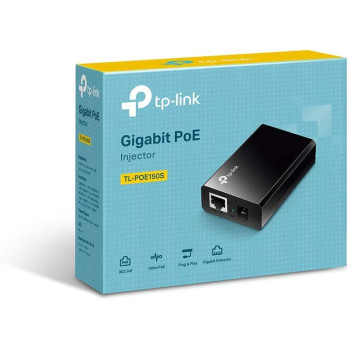 TP-Link Gigabit Ethernet PoE Injector Adapter (TL-PoE150S)