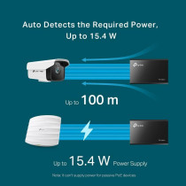 TP-Link Gigabit Ethernet PoE Injector Adapter (TL-PoE150S)