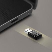 TP Link TL WN823N N300 Mini USB Wireless WiFi network Adapter for pc, Ideal for Raspberry Pi,Black, Mini WLAN USB Adapter