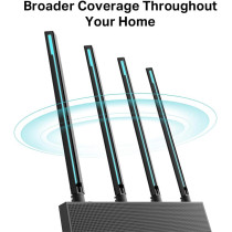 TP-Link Wireless Router MIMO AC1900 C80