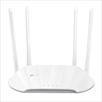 TP-Link TL-WA1201 AC1200 Wireless Gigabit Access Point, Desktop WiFi Bridge, MU-MIMO Beamforming, Supports AP/Multi-SSID/Client/RE Mode, 4 External Antennas, Passive PoE W/Free PoE Injector