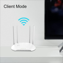 TP-Link TL-WA1201 AC1200 Wireless Gigabit Access Point, Desktop WiFi Bridge, MU-MIMO Beamforming, Supports AP/Multi-SSID/Client/RE Mode, 4 External Antennas, Passive PoE W/Free PoE Injector