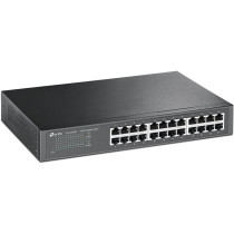 TP Link TL SG1024D 24 Port Gigabit Desktop/Rackmount Switch, Plug and Play, Auto MDI/MDIX, Auto Negotiation, Energy Efficient Technology, grey, TL-SG1024D(UK), TL-SG1024D