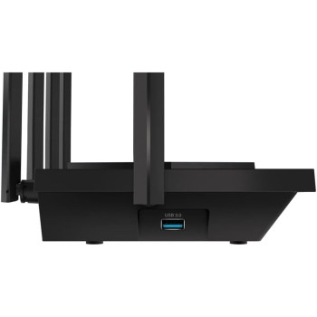 TP-Link AXE5400 Tri-Band Wi-Fi 6E Router, Wi-Fi Speed up to 5400 Mbps, 5x Gigabit Port, 1 USB 3.0 Port, 1.7 GHz Quad-Core CPU, with TP-Link OneMesH and HomeShield, Compatible with Alexa(Archer AXE75)
