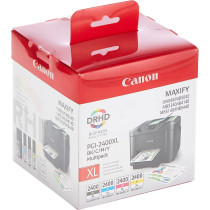 Canon 9257B004Aa Pgi-2400XL High Yield Bk/C/M/Y Ink Cartridge, Multipack