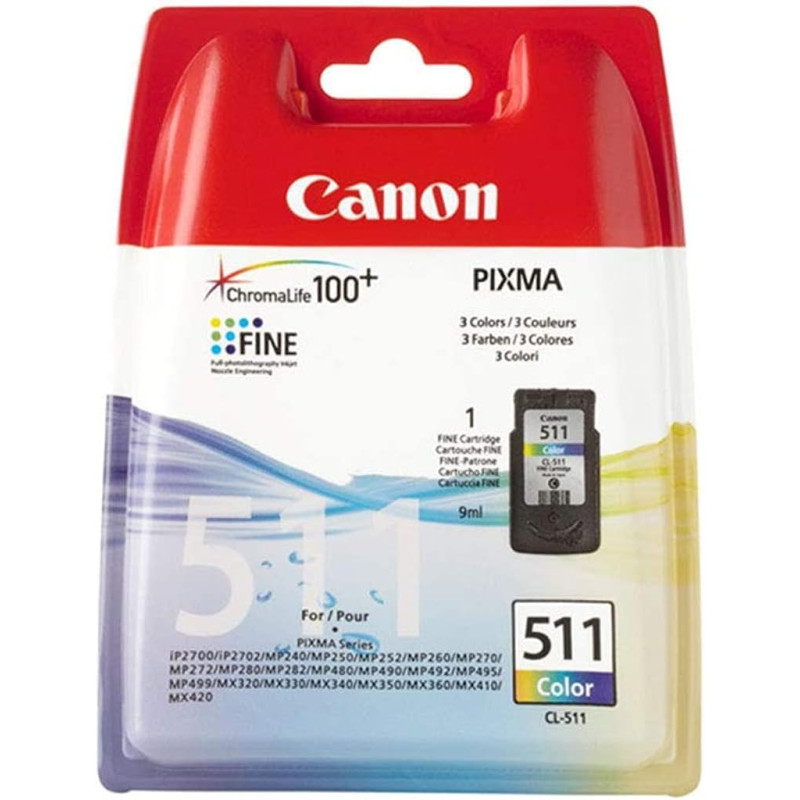 Canon CL-511 Color Ink Cartridge EMB