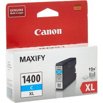 Canon Pgi-1400Xl High Yield Ink Cartridge For Printers, Cyan
