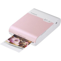 Canon Selphy Square Qx10 Portable Colour Photo Wireless Printer, Pink