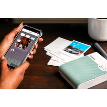 Canon Selphy Square Qx10 Portable Colour Photo Wireless Printer, Mint Green
