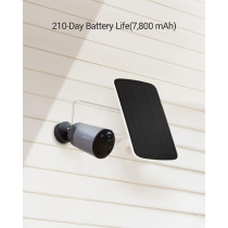 Ezviz BC1C Battery Security Camera Outdoor with 210-Day Battery Life, 1080P Colour Night Vision, Built-in 32 GB eMMC, Two-way Audio, Waterproof, PIR, No Base Station Required, Work with Solar Panel