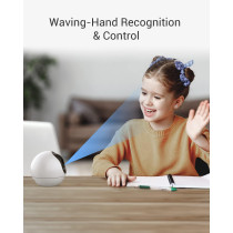 Ezviz C6 Security WiFi Camera, 2K+ Indoor Home camera with AI Powered Human & Pet Sound Detection, Night Vision, Auto-Zoom Tracking, Two Way Audio Calling, 2.4G/5G WiFi, SD Card/Cloud Storage